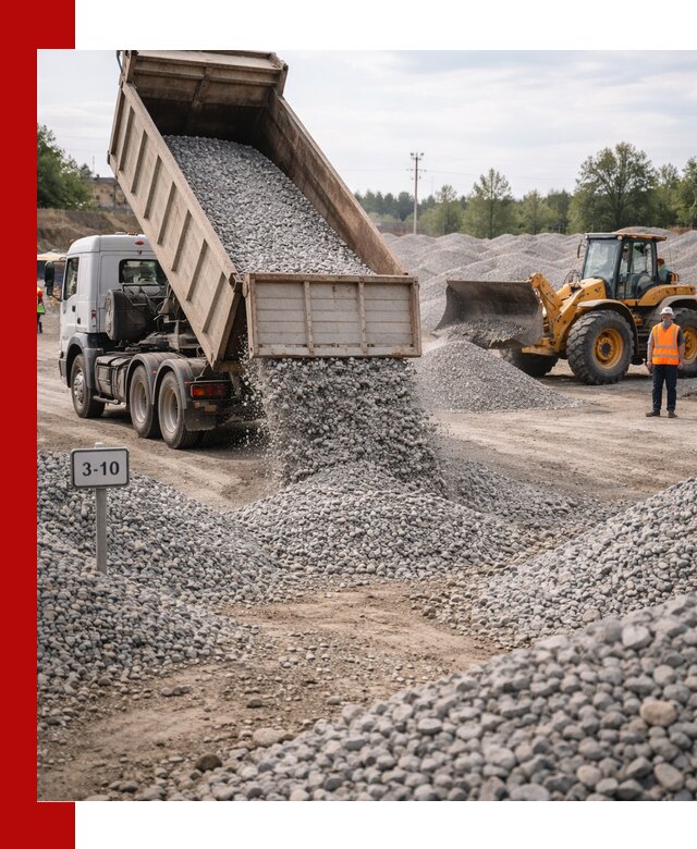 Гранитный щебень фракции 3–10: доставка и продажа в Назарове