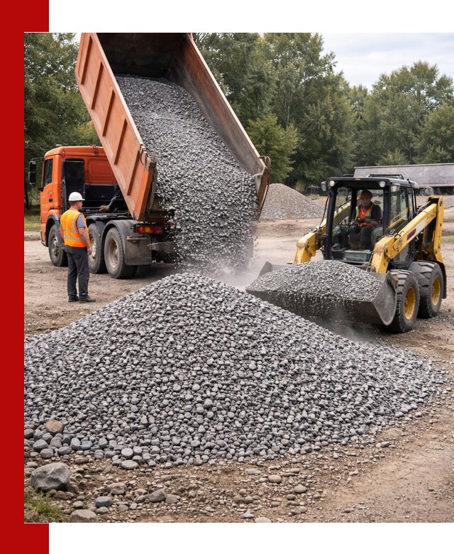 Купить гранитный щебень фракции 5–10 в Назарове с доставкой