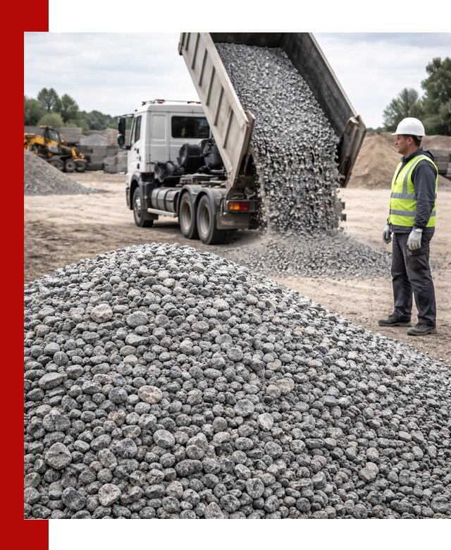 Доставка и продажа гранитного щебня фракции 5-20 в Назарове