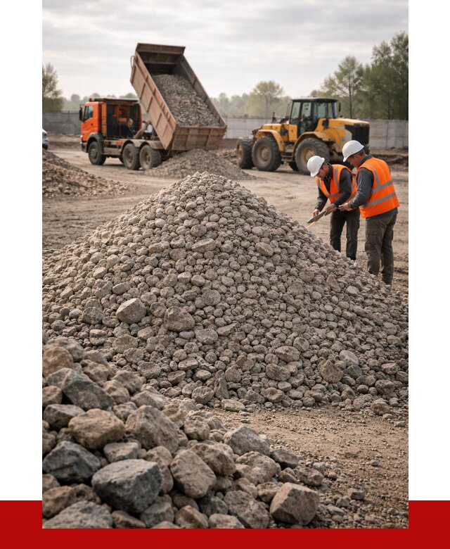 Гранитный щебень фракция 40-70 в Назарове от 2570 руб ПРОНЕРУДНрв