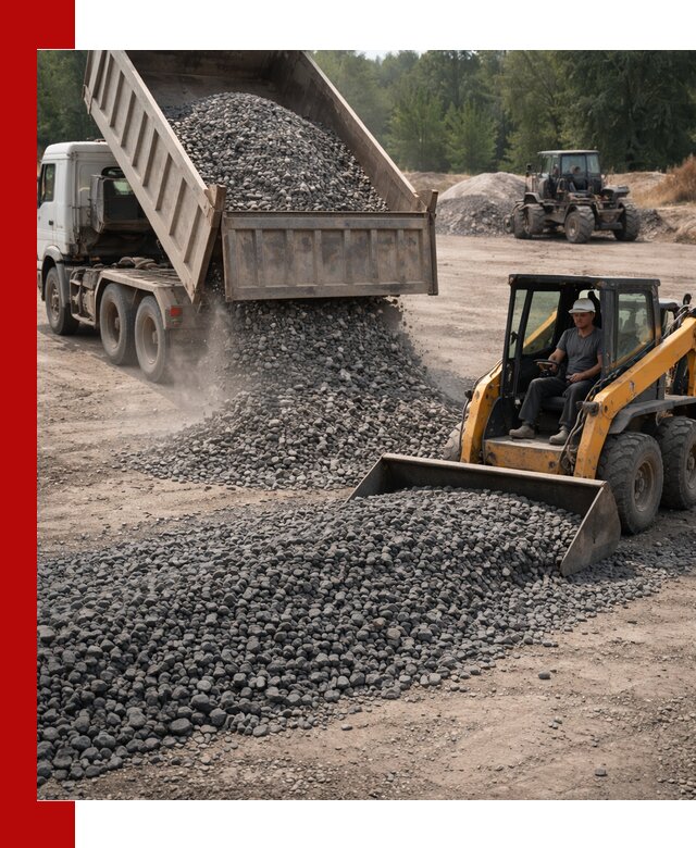 Гранитный щебень фракция 40-70 с доставкой в Назарове