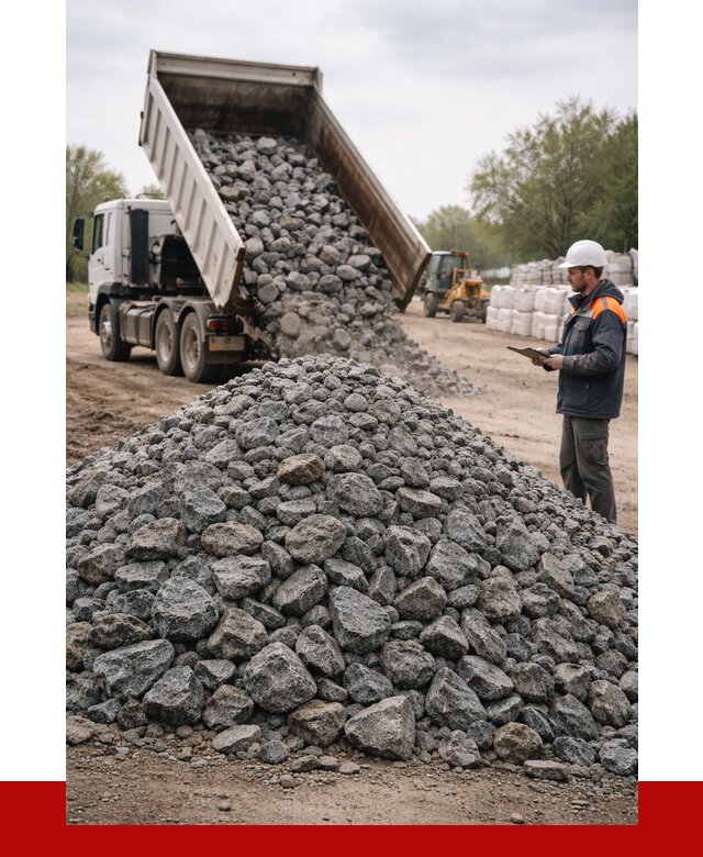 Гранитный щебень фракция 100-200 в Назарове от 4317 р. ПРОНЕРУДНрв