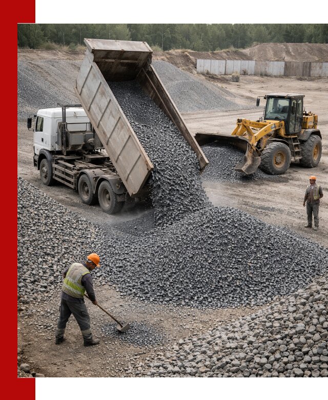 Щебень габбро-диабаз фр. 5-20 с доставкой в Назарове