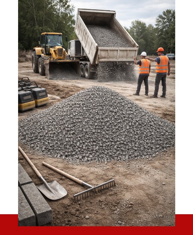 Гравийный щебень купить в Назарове от 2261 р. ПРОНЕРУДНрв