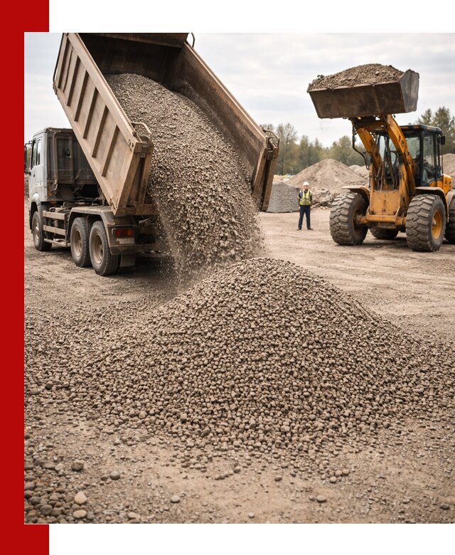 Гравийный щебень фракция 3–10 с доставкой в Назарове