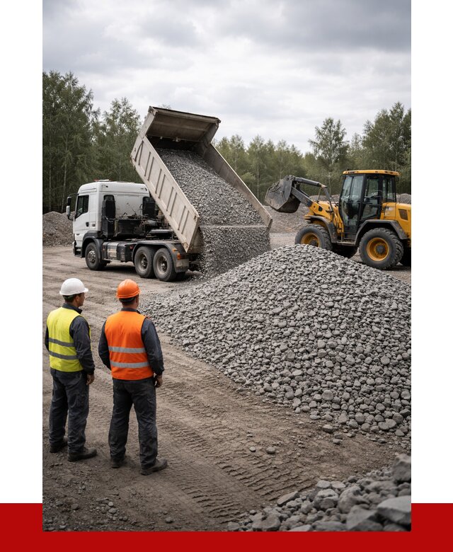 Гравийный щебень фракция 40-70 в Назарове от 9764р | ПРОНЕРУДНрв