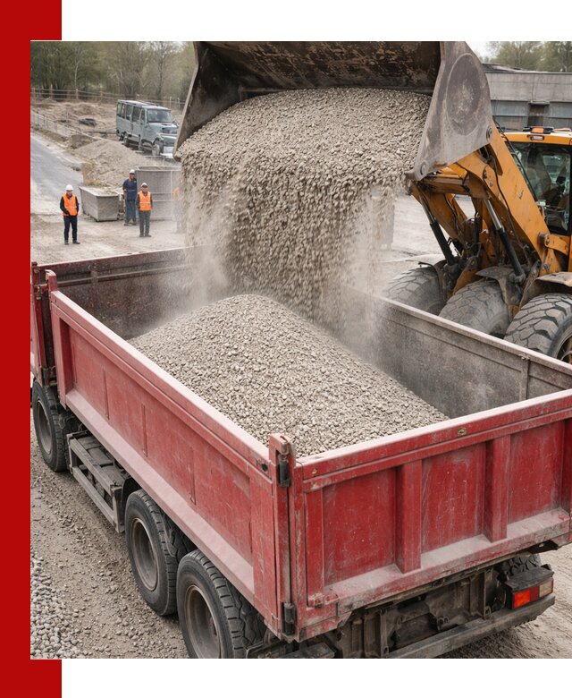 Купить известняковый щебень фракции 0-5 с доставкой в Назарове