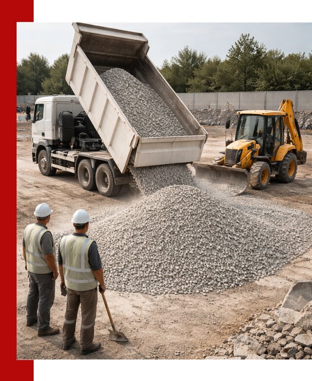 Купить известняковый щебень фракции 5–10 мм с доставкой в Назарове