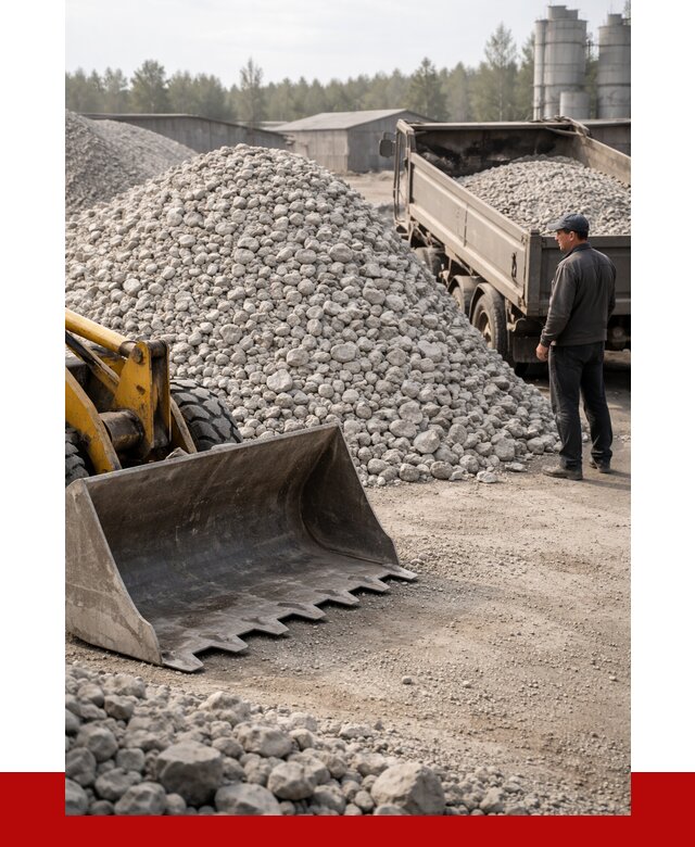 Известняковый щебень фракция 40-70 в Назарове от 4317 р. | ПРОНЕРУДНрв