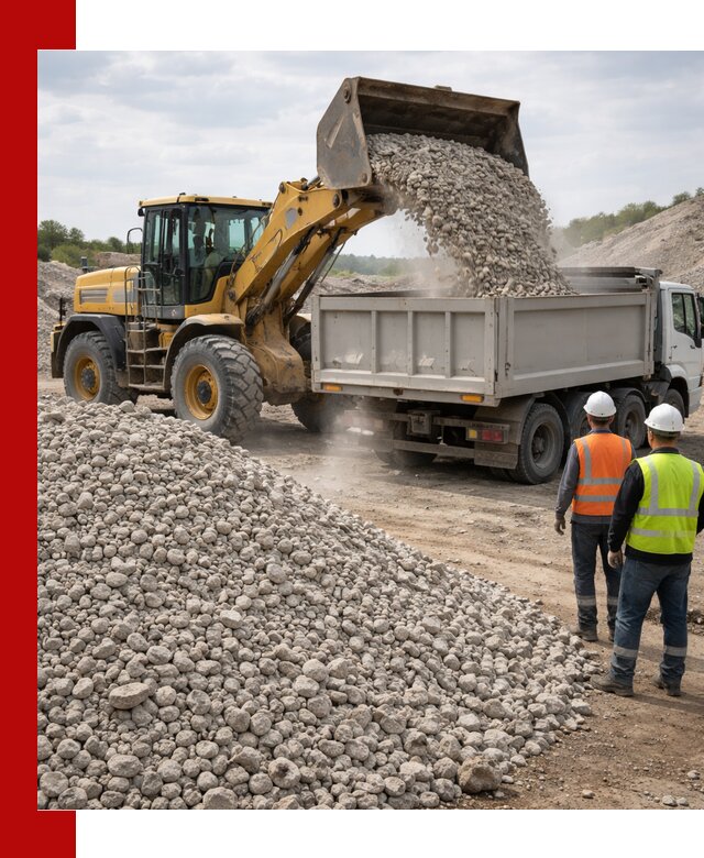 Доломитовый щебень фракция 40–71 доставка и продажа в Назарове