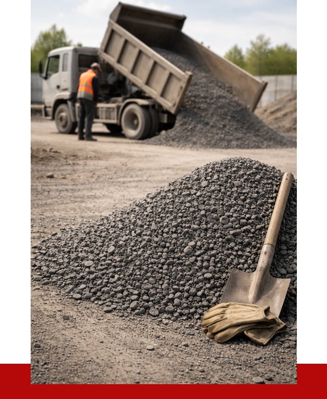 Шлаковый щебень фракция 5-20 в Назарове от 1850 р. ПРОНЕРУДНрв