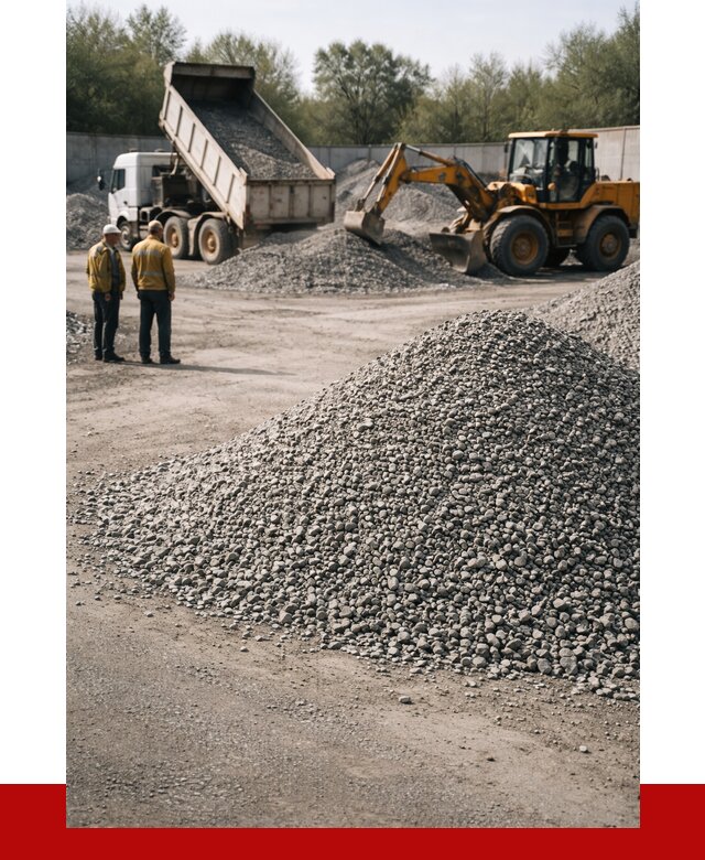 Вторичный щебень фр. 5-20 в Назарове от 1644 р. - ПРОНЕРУДНрв