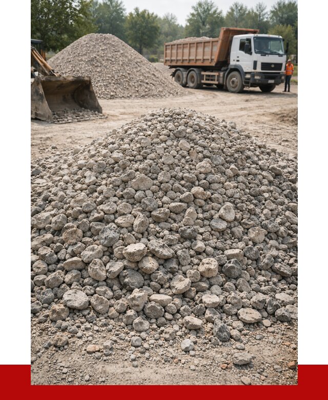 Вторичный щебень фракция 20-40 в Назарове от 2261 р ПРОНЕРУДНрв