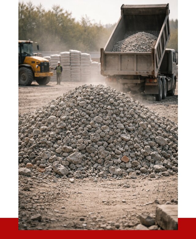 Вторичный щебень фракция 70-150 в Назарове от 1439 р. | ПРОНЕРУДНрв