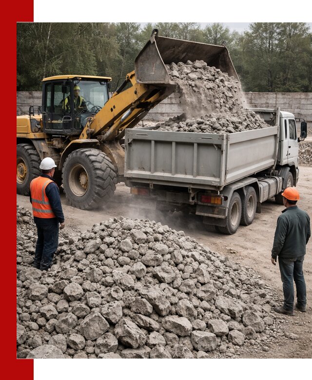 Вторичный щебень фракция 70–150 в Назарове с доставкой