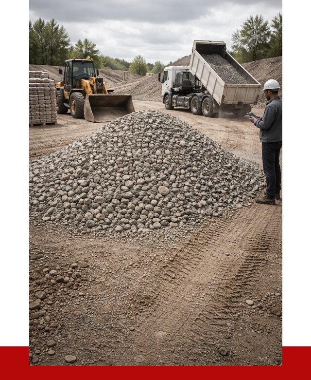 Купить бетонный щебень в Назарове, от 3289 р. ПРОНЕРУДНрв