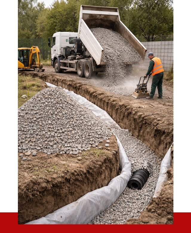 Щебень для дренажа в Назарове от 1901 р., ПРОНЕРУДНрв доставка