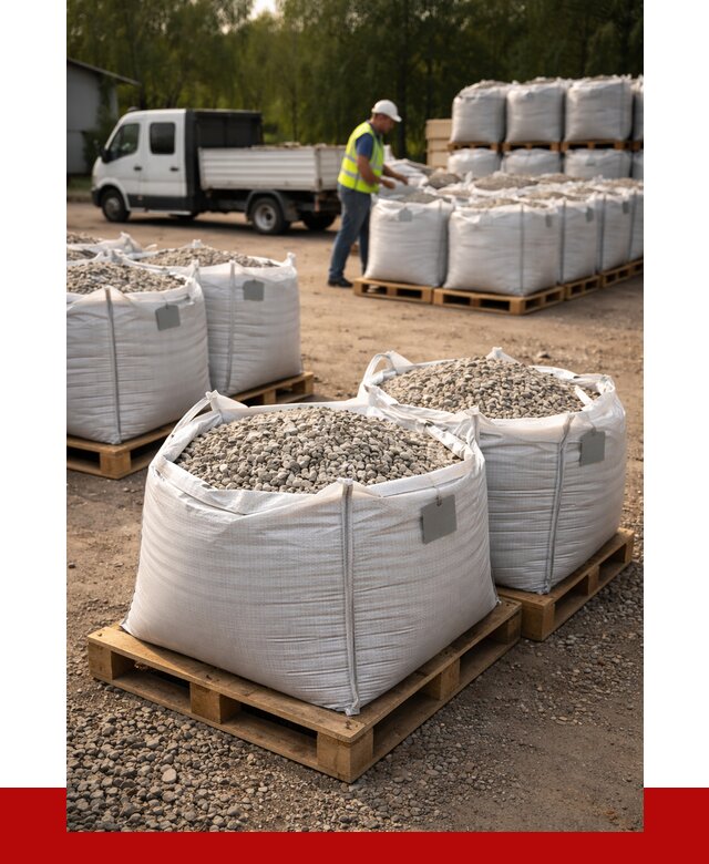 Щебень в мешках с доставкой в Назарове от 4317 р. | ПРОНЕРУДНрв