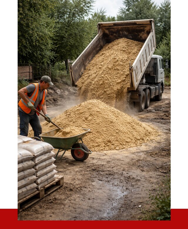 Купить песок с доставкой в Назарове от 1850 р. | ПРОНЕРУДНрв