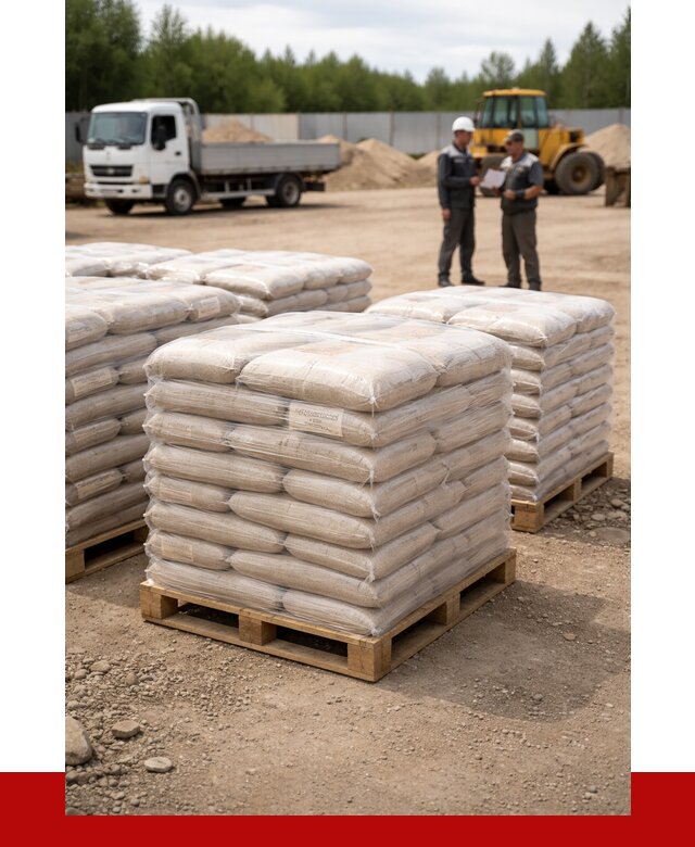 Карьерный песок в мешках в Назарове от 1233 р. - ПРОНЕРУДНрв