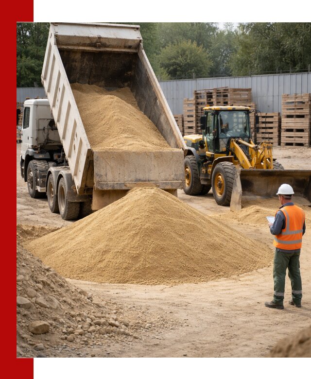 Доставка карьерного мелкозернистого песка в Назарове