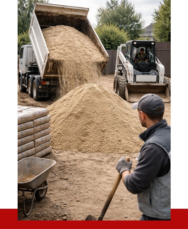 Мытый речной песок с доставкой в Назарове от 1490 р. | ПРОНЕРУДНрв