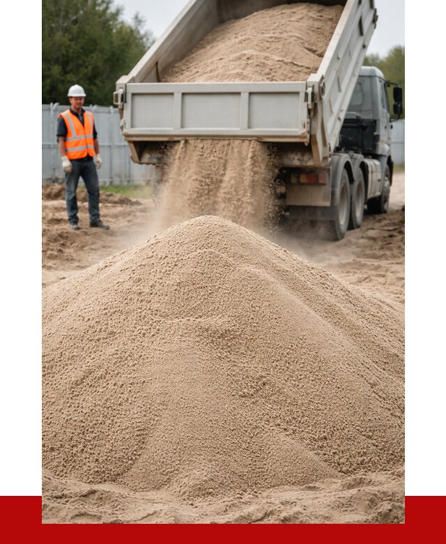 Купить сеяный песок с доставкой в Назарове от 2261 р ПРОНЕРУДНрв