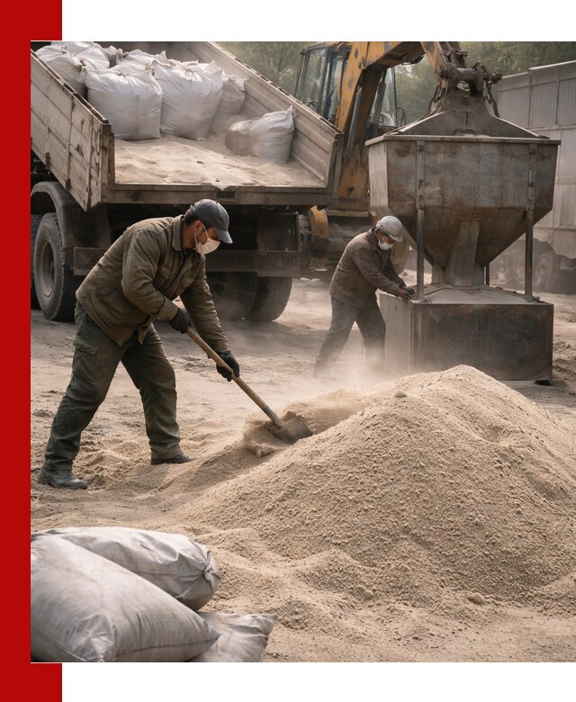 Кварцевый песок для пескоструя в Назарове — доставка и качество