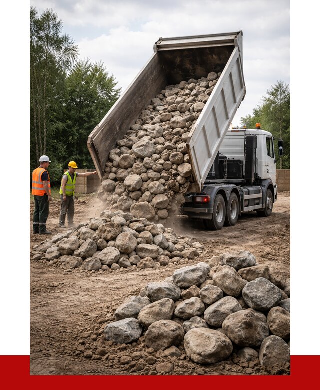 Купить булыжник в Назарове с доставкой от 4625 р. за куб | ПРОНЕРУДНрв
