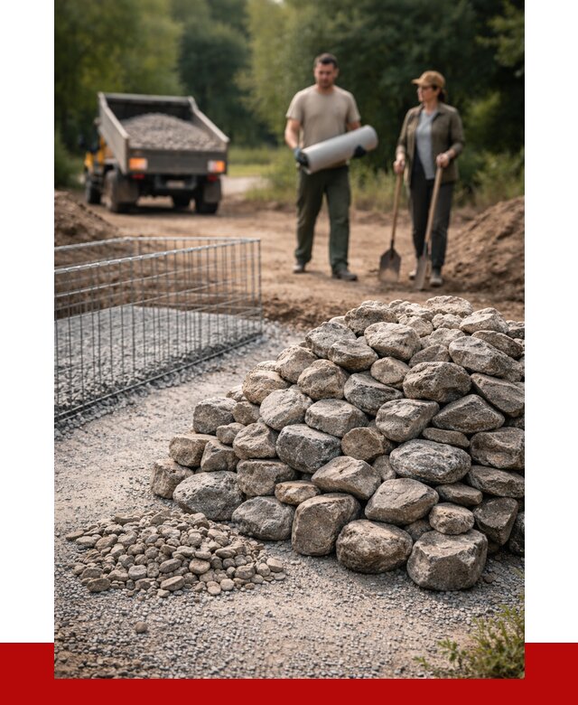 Камень для габионов фракция 100-200 в Назарове от 4933 р. | ПРОНЕРУДНрв