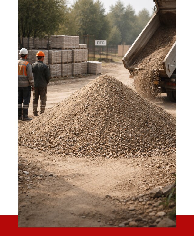 ПГС С1 с доставкой в Назарове от 2878 р. за куб | ПРОНЕРУДНрв
