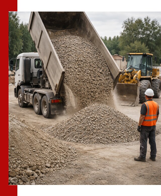 Доставка щпс в Назарове — щебеночно-песчаная смесь под заборы и дорожки