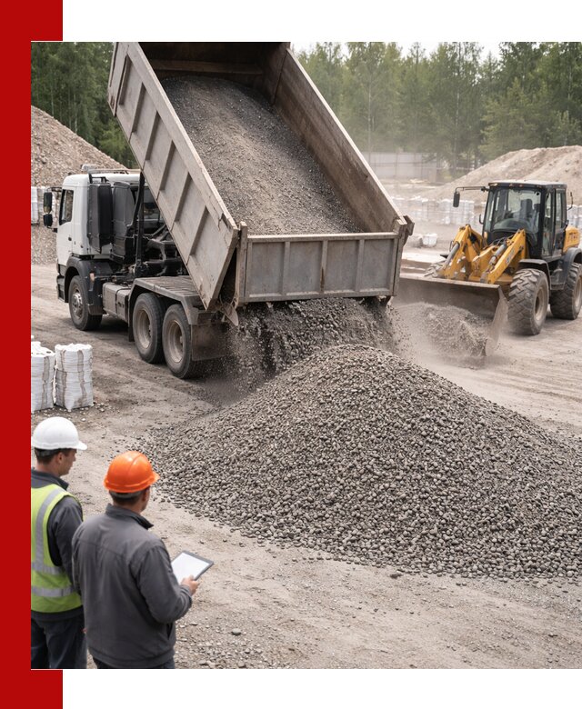 Доставка и продажа гранитного отсева 0-10 в Назарове