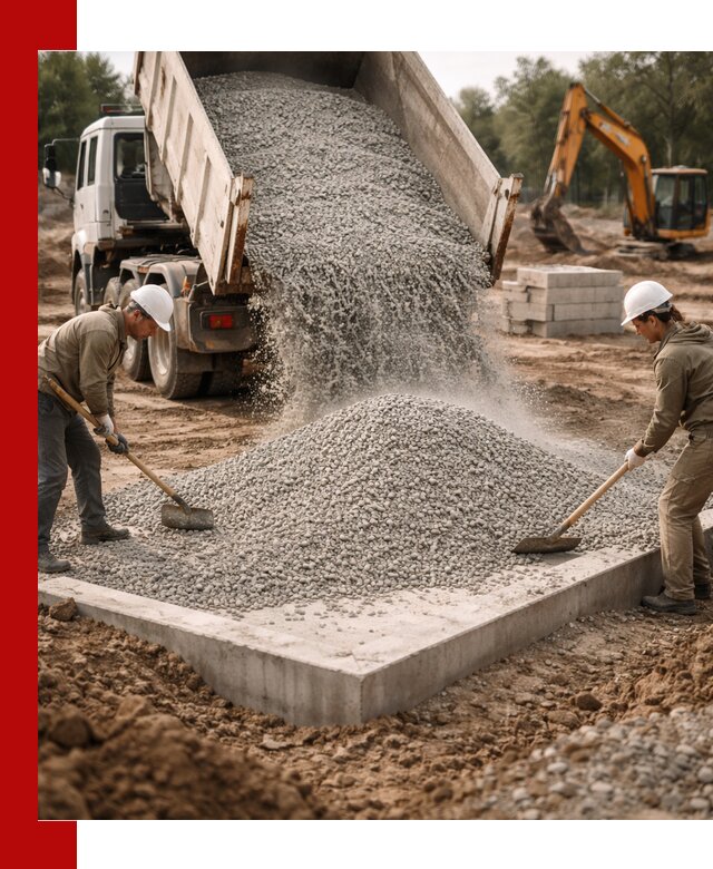 Доставка и продажа отсева для бетона в Назарове