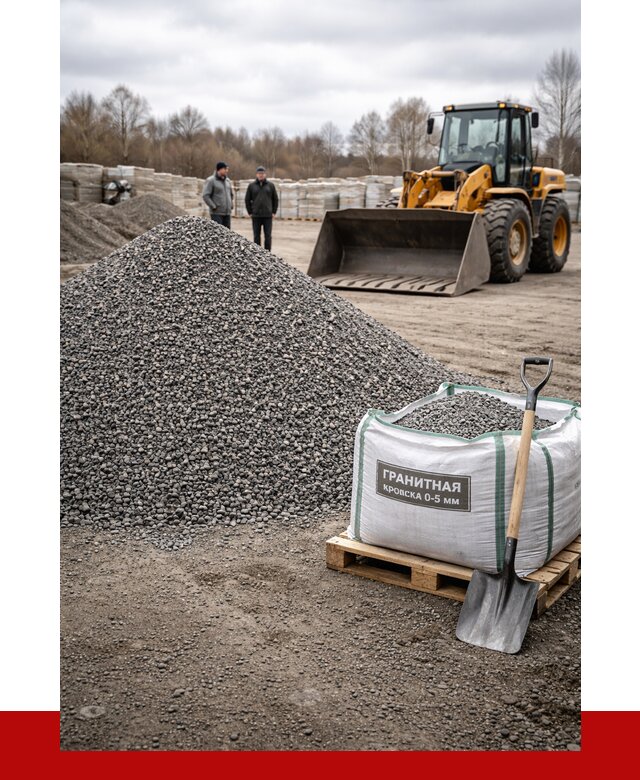 Купить гранитную крошку в Назарове от 4933 р. с доставкой | ПРОНЕРУДНрв