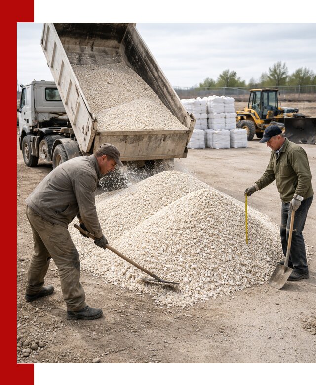 Мраморная крошка с доставкой и разгрузкой в Назарове