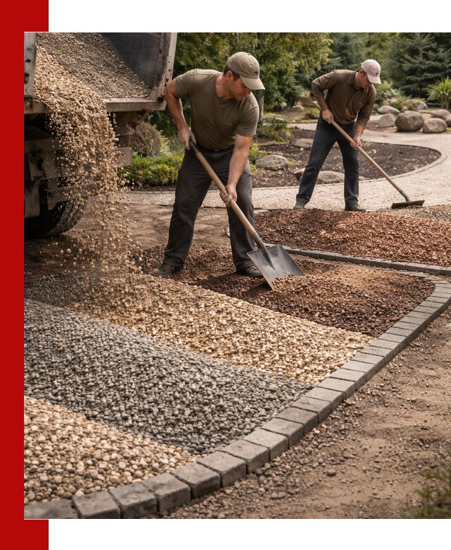 Декоративная крошка для ландшафта в Назарове — продажа и доставка