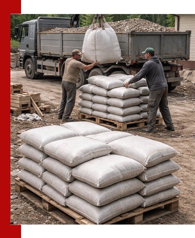Керамзит в мешках с доставкой в Назарове от компании-поставщика