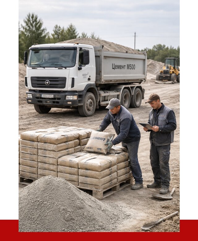 Купить цемент м500 с доставкой в Назарове от 5345 р. | ПРОНЕРУДНрв
