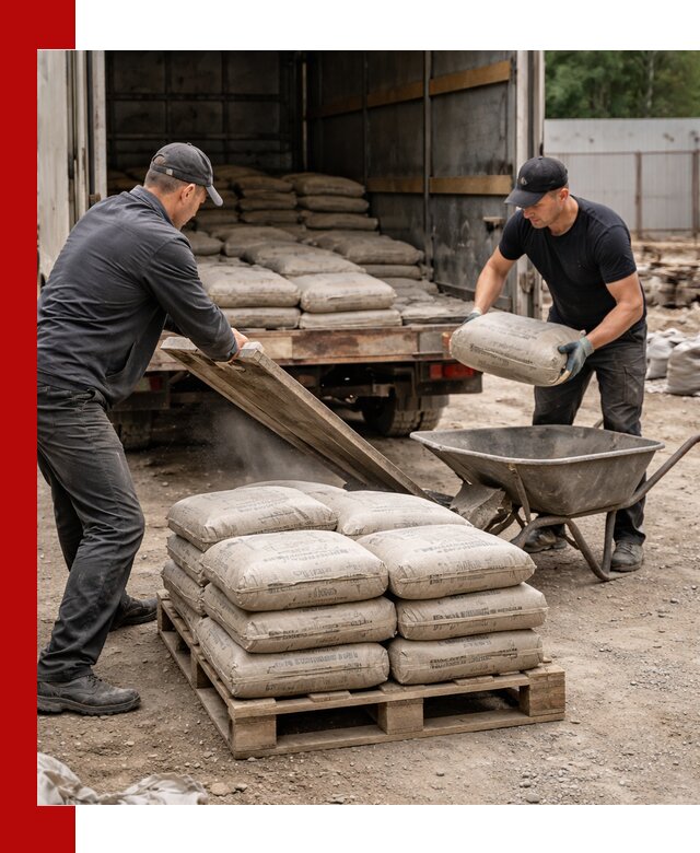 Пескобетон М300 с доставкой в Назарове по выгодной цене