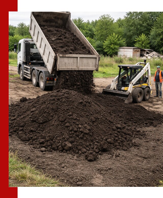 Поставка плодородной земли с доставкой самосвалом в Назарове