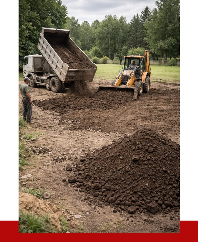 Грунт для выравнивания участка в Назарове от 1233 р. | ПРОНЕРУДНрв