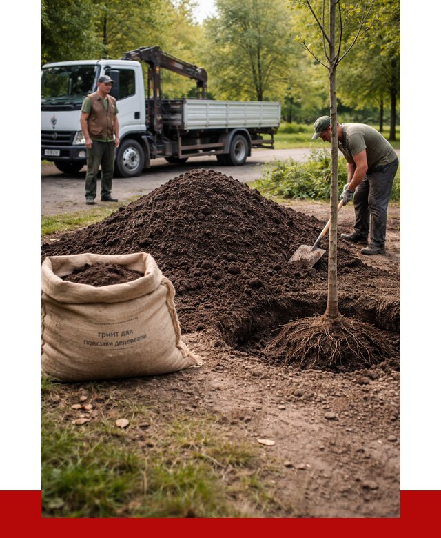 Грунт для посадки деревьев в Назарове от 1233 р. | ПРОНЕРУДНрв