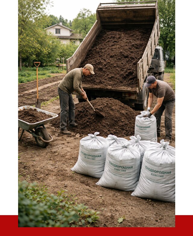 Плодородная смесь в Назарове от 4317 р./куб с доставкой | ПРОНЕРУДНрв