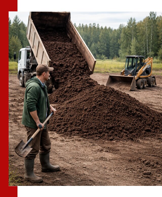 Купить верховой торф с доставкой в Назарове для садоводства и растений