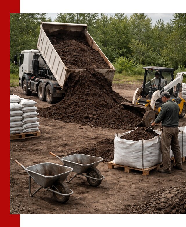 Доставка и продажа торфогрунта в Назарове оптом и в розницу