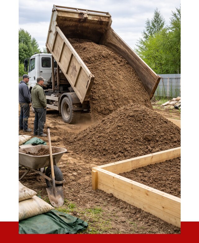 Торфо песчаная смесь в Назарове с доставкой от 1901 р. | ПРОНЕРУДНрв
