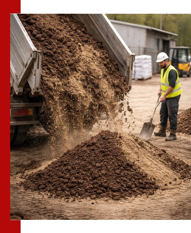 Доставка торфо-песчаной смеси в Назарове для строительства и озеленения