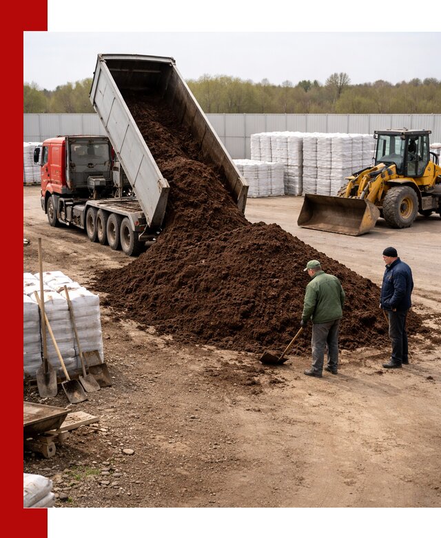 Доставка торфяных смесей оптом и в розницу в Назарове