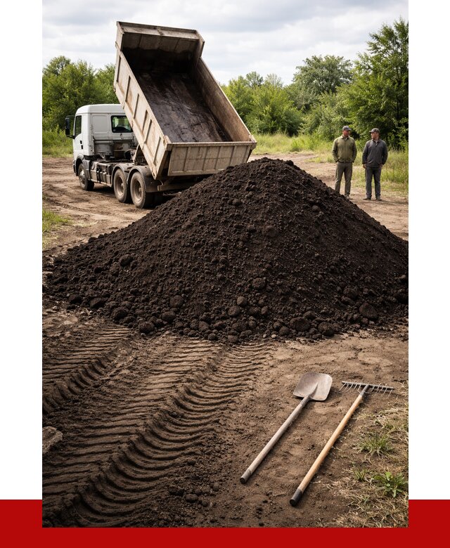 Купить чернозем навалом в Назарове от 1233 р. за куб | ПРОНЕРУДНрв